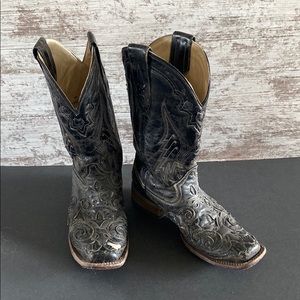 Squared Toed Corral Cowboy Boots